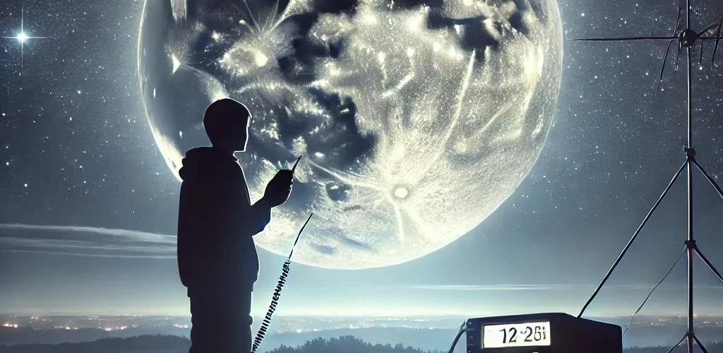 Ham radio moon bounce