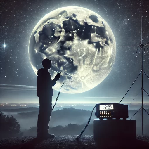 Ham radio moon bounce