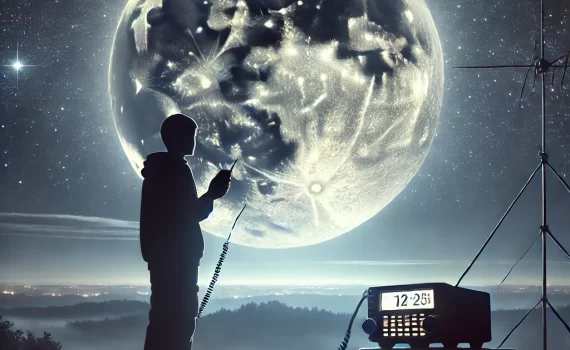Ham radio moon bounce
